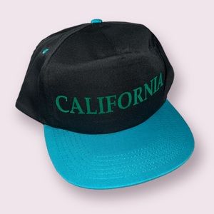 VINTAGE SnapBack Hat CALIFORNIA